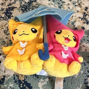 Pokessen Monthly Pair Pikachu Plushie 2016